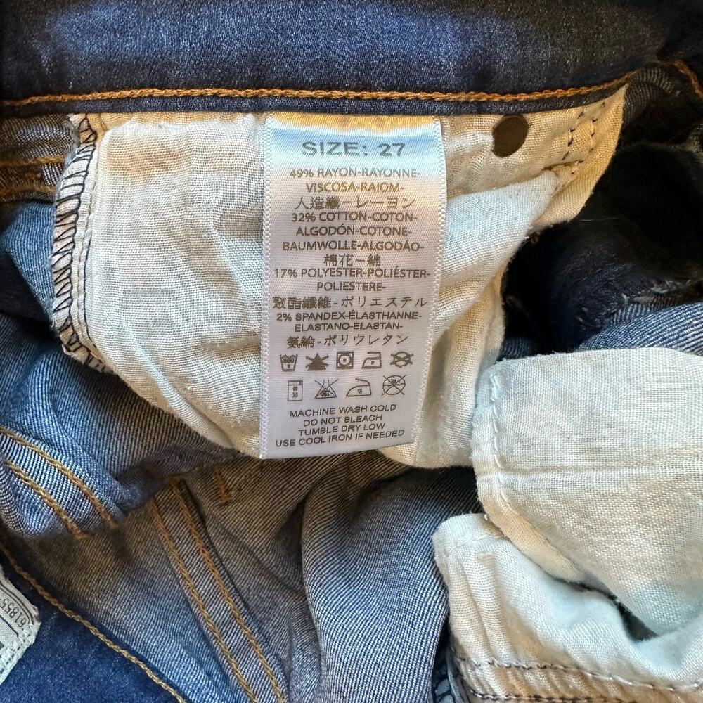 Free People Super Flare Bell Bottom Jeans – Women’s Size 27 - Picture 5 of 5